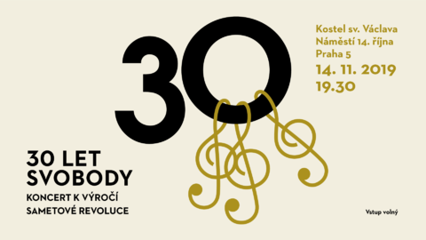 30 let svobody - Koncert k výročí sametové revoluce