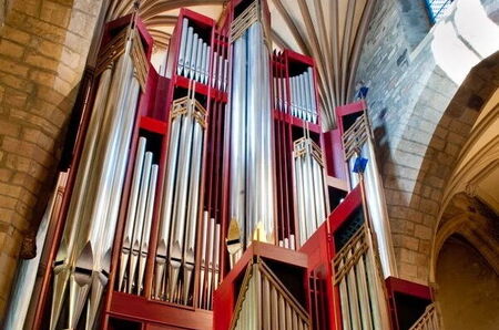 Varhanní recitál - katedrála Edinburgh (UK)
